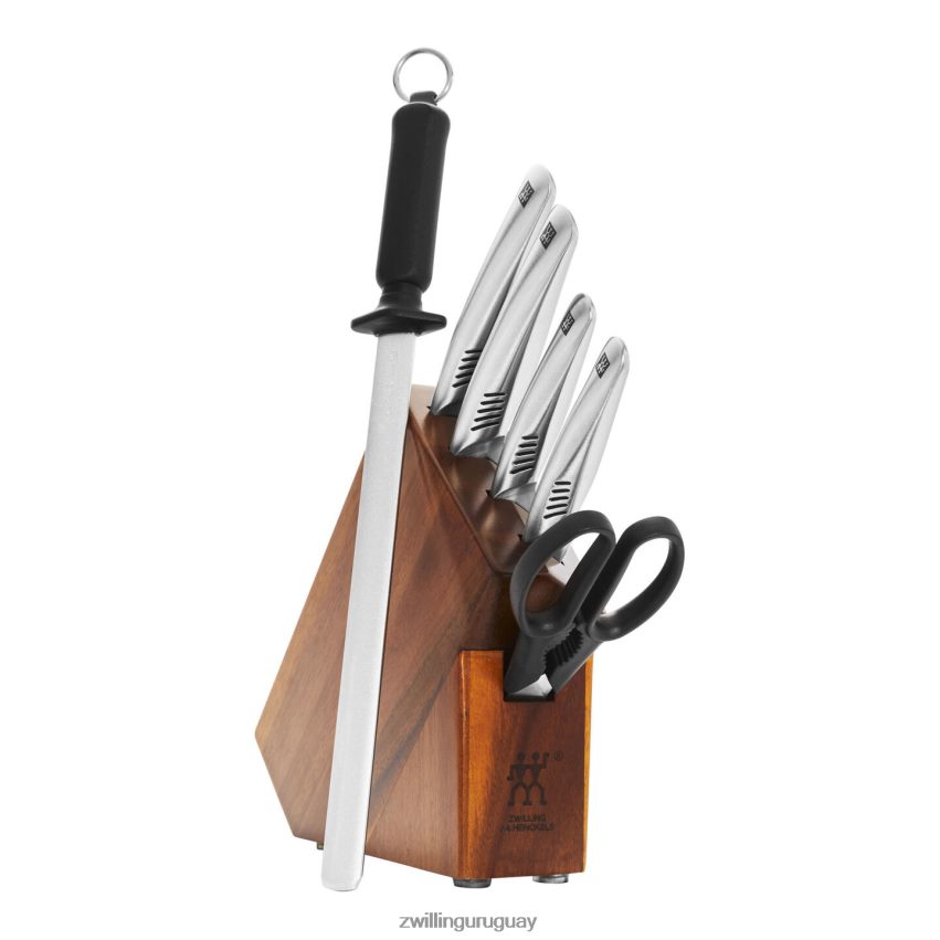 juego de estudio twin fin ii de 7 piezas Zwilling cuchillería A688HF395