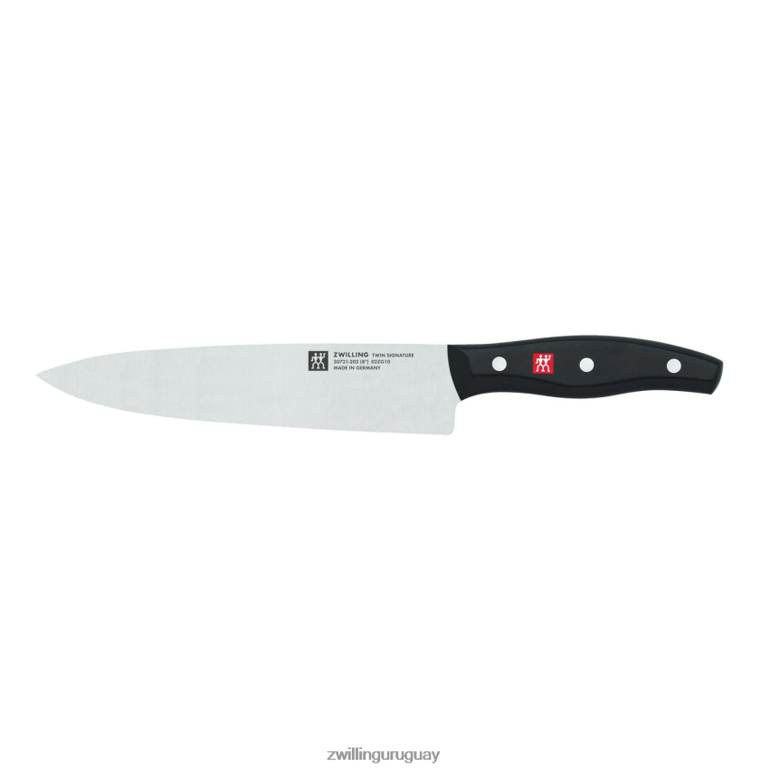 Cuchillo de chef Twin Signature de 8 pulgadas. Zwilling cuchillería A688HF180