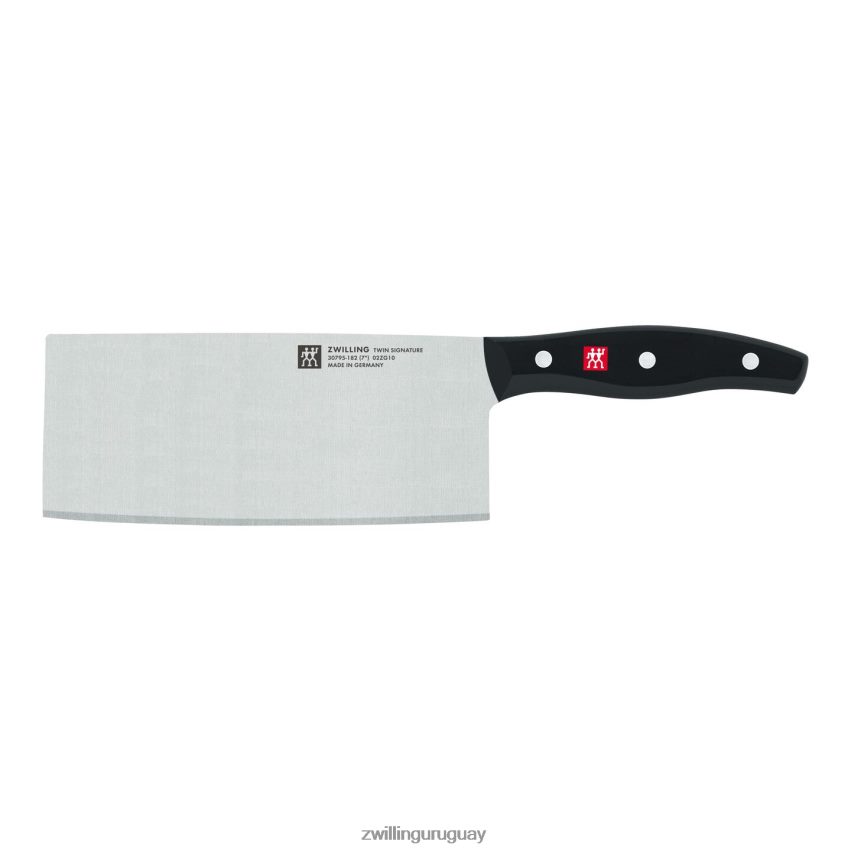 Cuchillo de chef chino/cuchilla para verduras Twin Signature de 7 pulgadas Zwilling cuchillería A688HF56