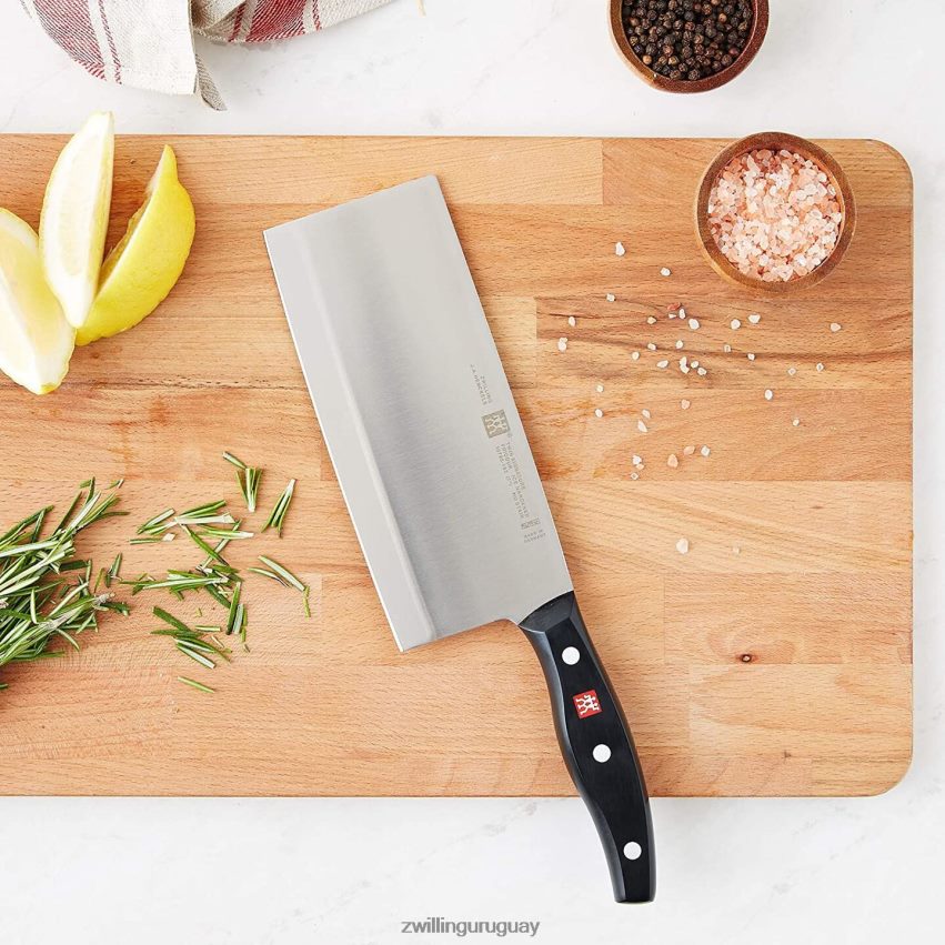Cuchillo de chef chino/cuchilla para verduras Twin Signature de 7 pulgadas Zwilling cuchillería A688HF56