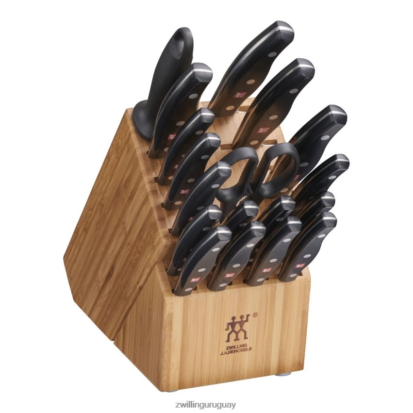 Juego de bloques de cuchillos Twin Signature de 19 piezas Zwilling cuchillería A688HF360