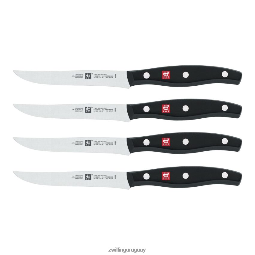 juego de cuchillos para carne twin Signature de 4 piezas Zwilling cuchillería A688HF149