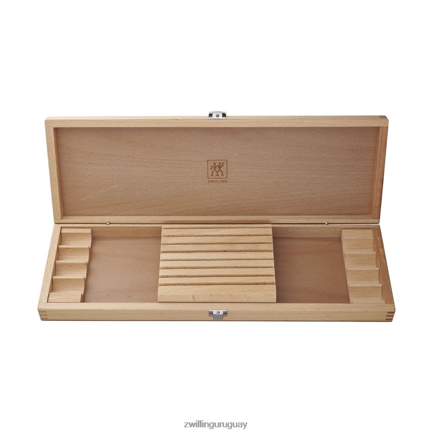 Juego de cuchillos para carne Twin Gourmet de 8 piezas con estuche de presentación de madera. Zwilling cuchillería A688HF361
