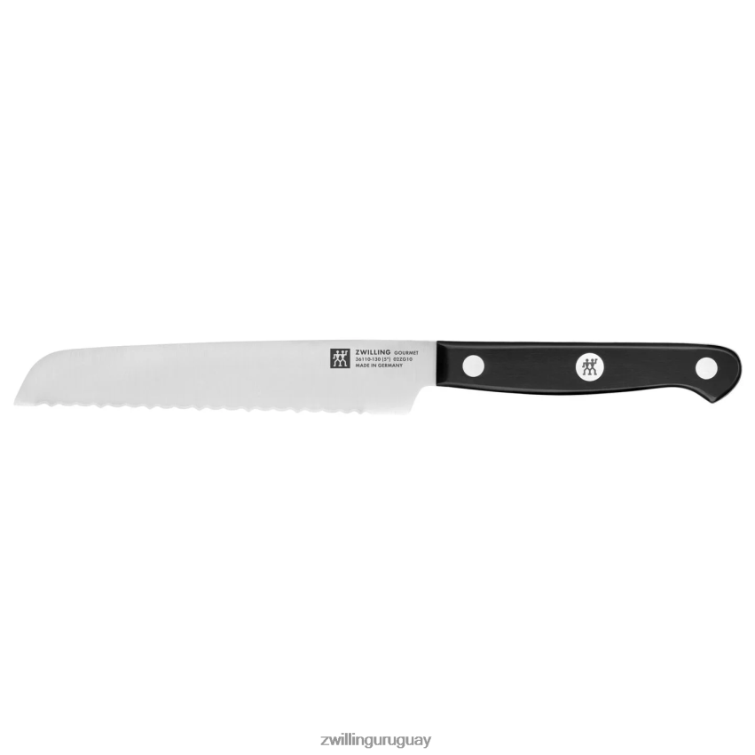 Cuchillo multiusos gourmet z15.1 de 5 pulgadas, borde dentado Zwilling cuchillería A688HF172