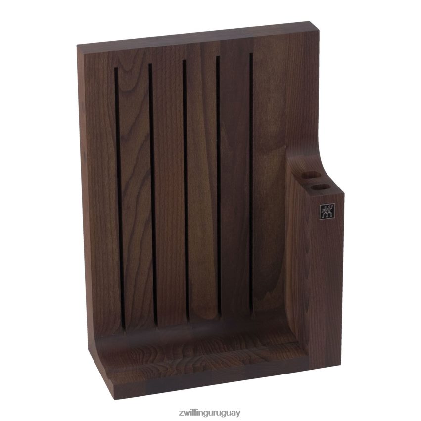 twin 1731 juego de bloques de cuchillos de 7 piezas, marrón Zwilling cuchillería A688HF367