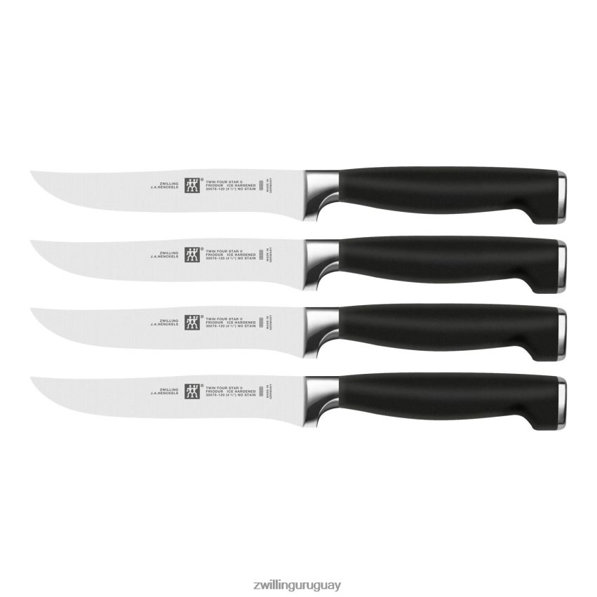 juego de cuchillos para carne twin four star ii de 4 piezas Zwilling cuchillería A688HF373