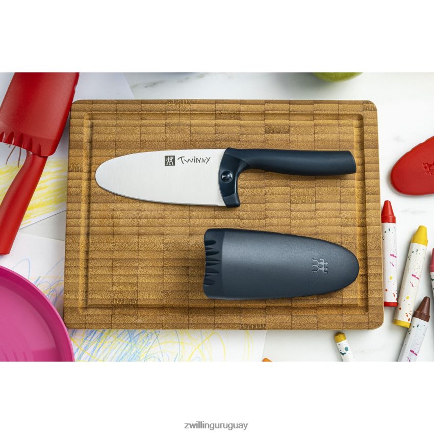 twinny 4,25 pulgadas, cuchillo de chef, azul Zwilling cuchillería A688HF97