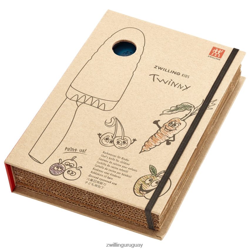 twinny 4,25 pulgadas, cuchillo de chef, azul Zwilling cuchillería A688HF97