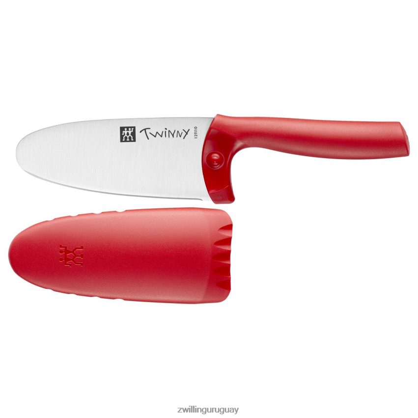 twinny 4,25 pulgadas, cuchillo de chef, rojo Zwilling cuchillería A688HF98