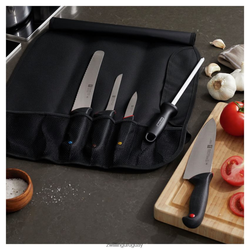 El kit esencial de cuchillos escolares culinarios de 6 piezas. Zwilling cuchillería A688HF392