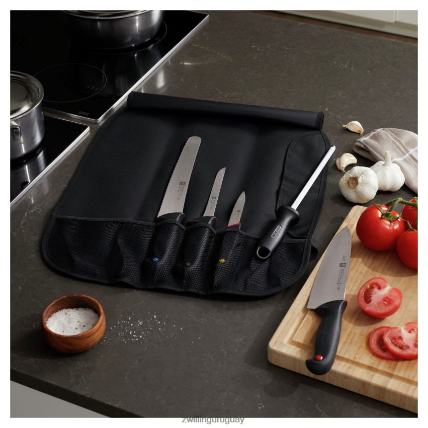 El kit esencial de cuchillos escolares culinarios de 6 piezas. Zwilling cuchillería A688HF392