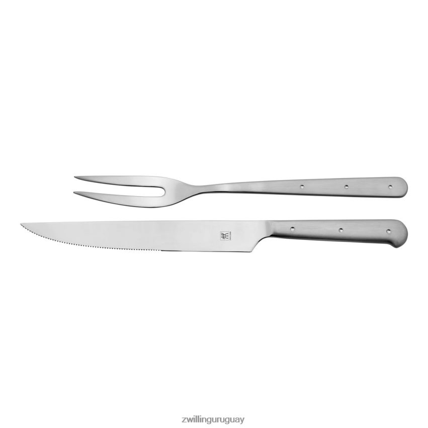 Juego de tenedor y cuchillo para trinchar porterhouse. Zwilling cuchillería A688HF366