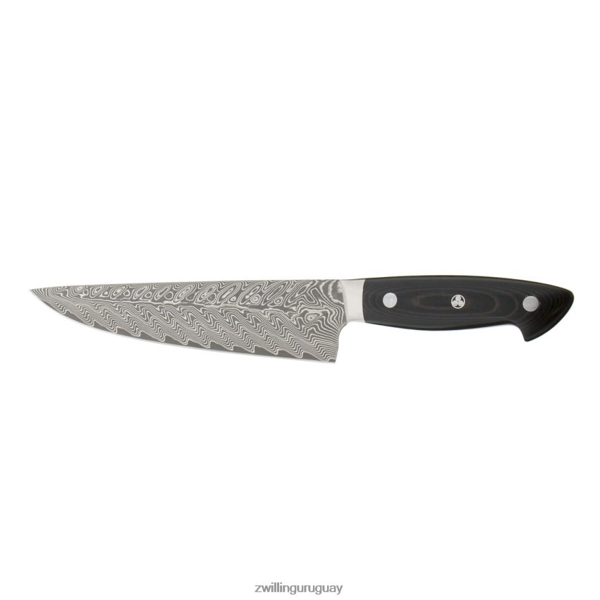 kramer - cuchillo de chef estrecho de 8 pulgadas, colección damasco inoxidable euroline Zwilling cuchillería A688HF195
