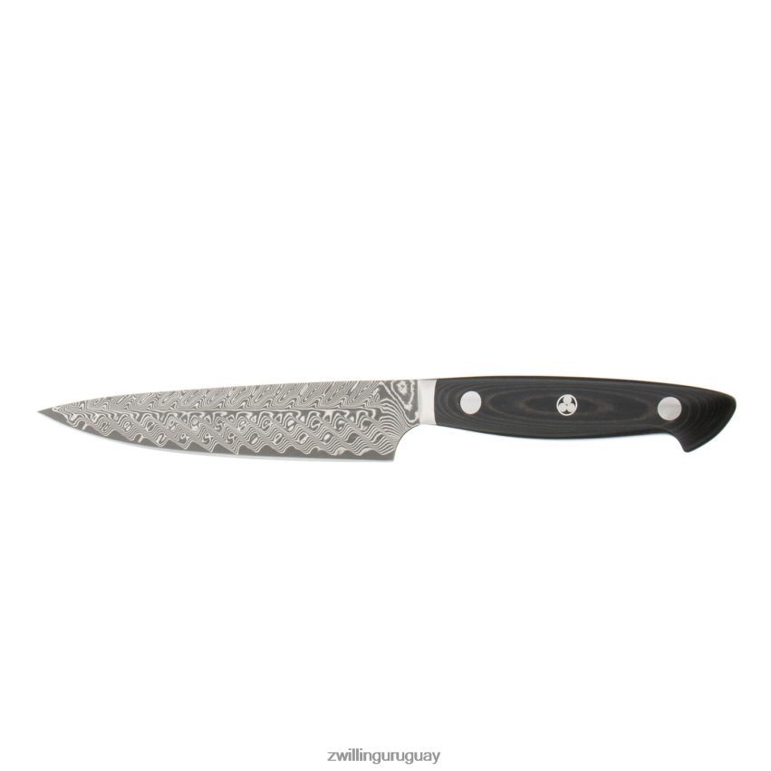 kramer - cuchillo de preparación euroline damascus collection de 5,5 pulgadas, borde fino Zwilling cuchillería A688HF252