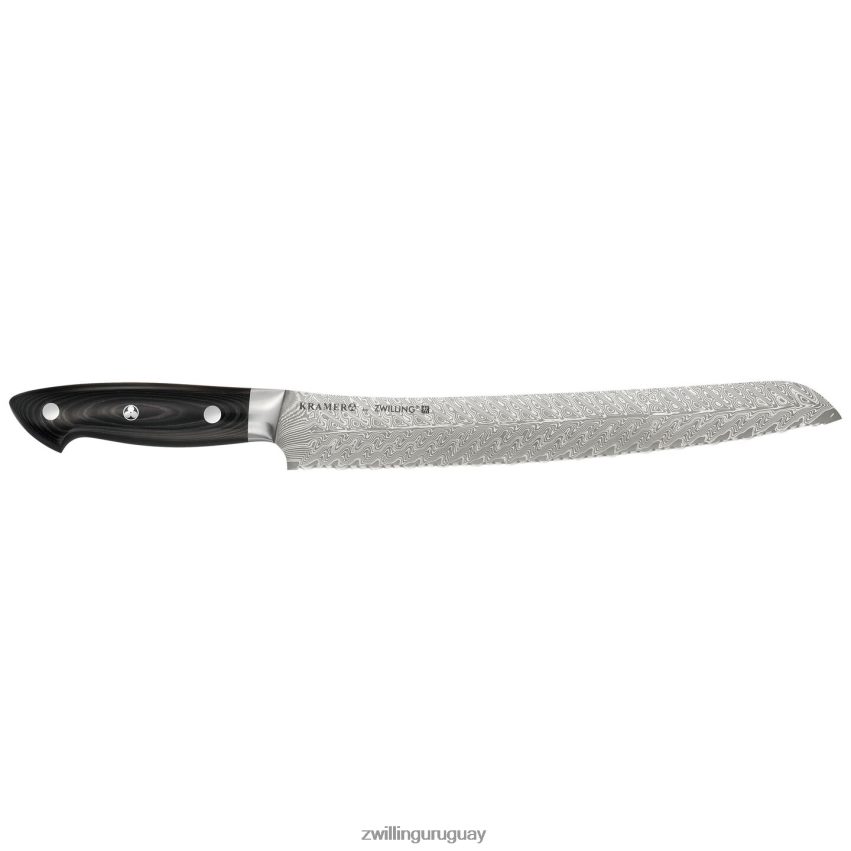 kramer - euroline colección damasco inoxidable 10 pulgadas, cuchillo para pan Zwilling cuchillería A688HF259
