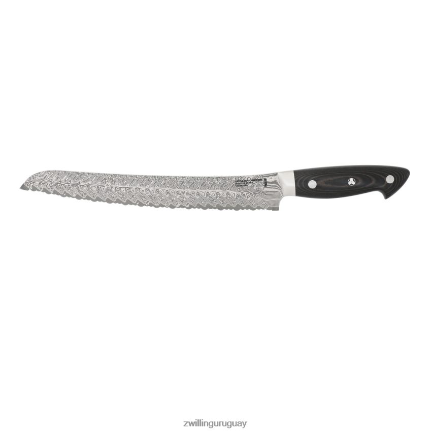 kramer - euroline colección damasco inoxidable 10 pulgadas, cuchillo para pan Zwilling cuchillería A688HF259