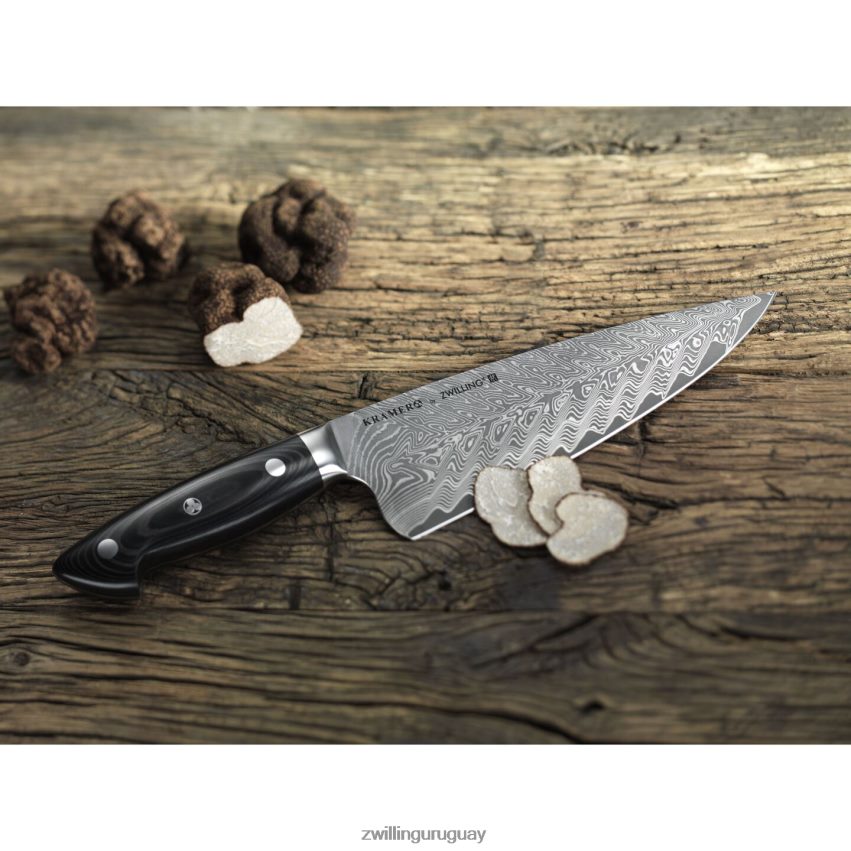 kramer - euroline colección damasco inoxidable 8 pulgadas, cuchillo de chef Zwilling cuchillería A688HF53