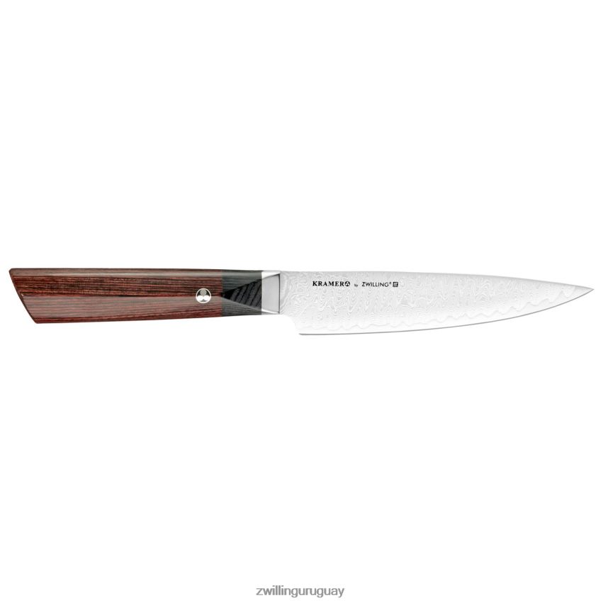 bob kramer - meiji 7 piezas, juego de bloques de cuchillos, marrón Zwilling cuchillería A688HF187