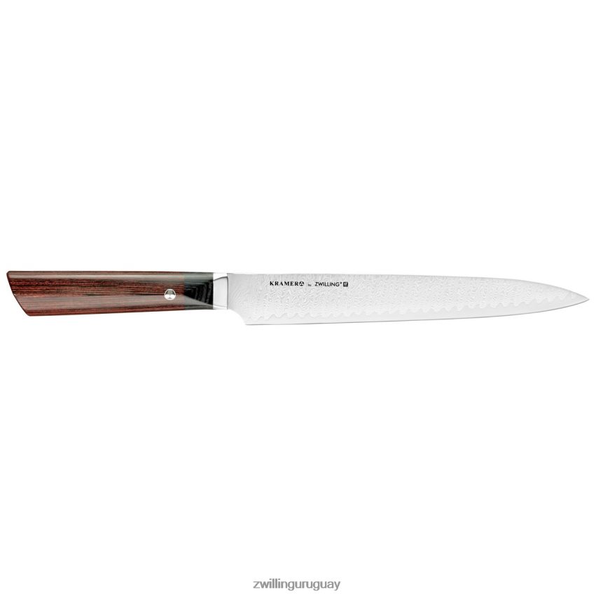 bob kramer - meiji 7 piezas, juego de bloques de cuchillos, marrón Zwilling cuchillería A688HF187