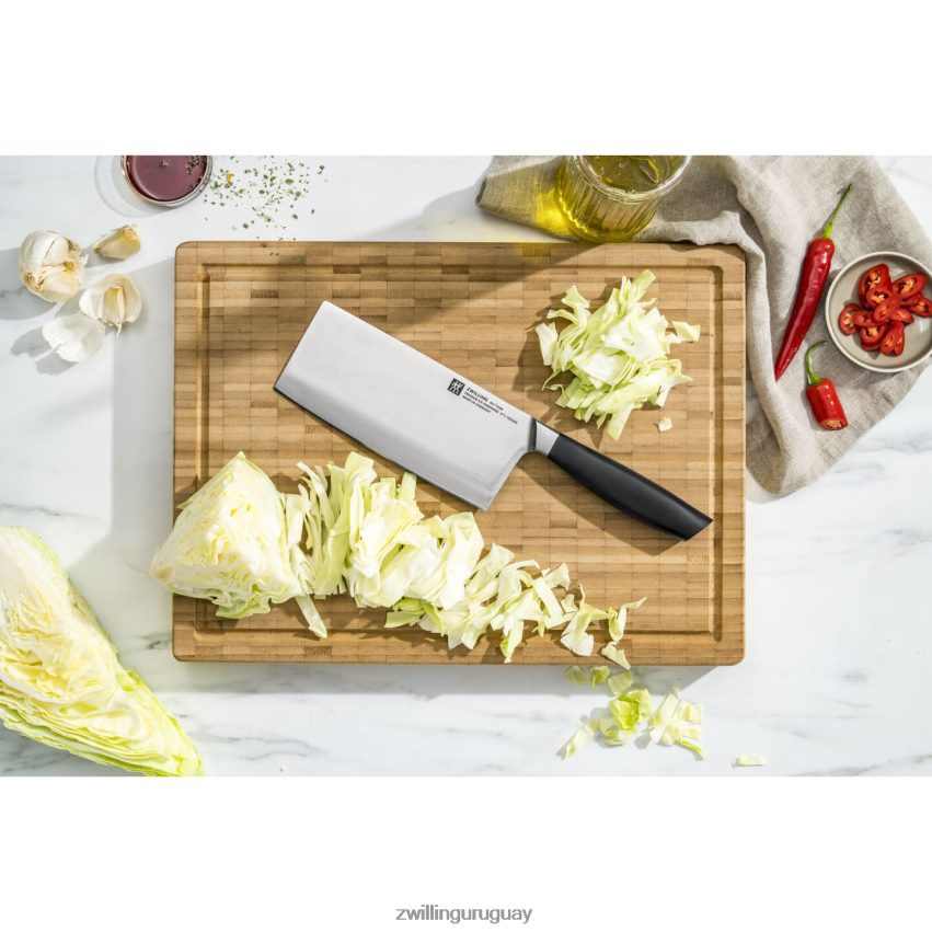 all * star 7 pulgadas, cuchillo de chef chino, blanco Zwilling cuchillería A688HF220
