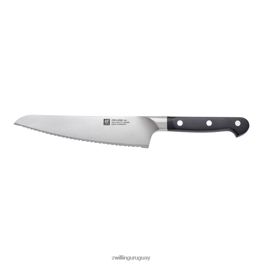 Cuchillo para pan profesional de 7 pulgadas, borde dentado Zwilling cuchillería A688HF387