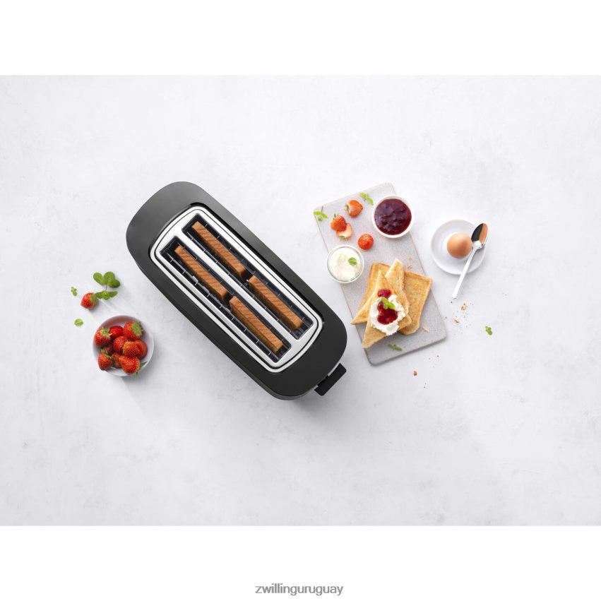 Tostadora enfinigy de 2 ranuras largas - negra Zwilling electricidad A688HF544