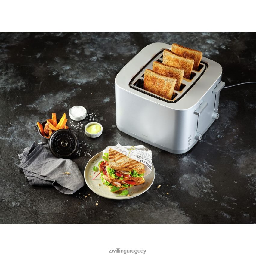 Tostadora enfinigy de 4 ranuras - plateada Zwilling electricidad A688HF567